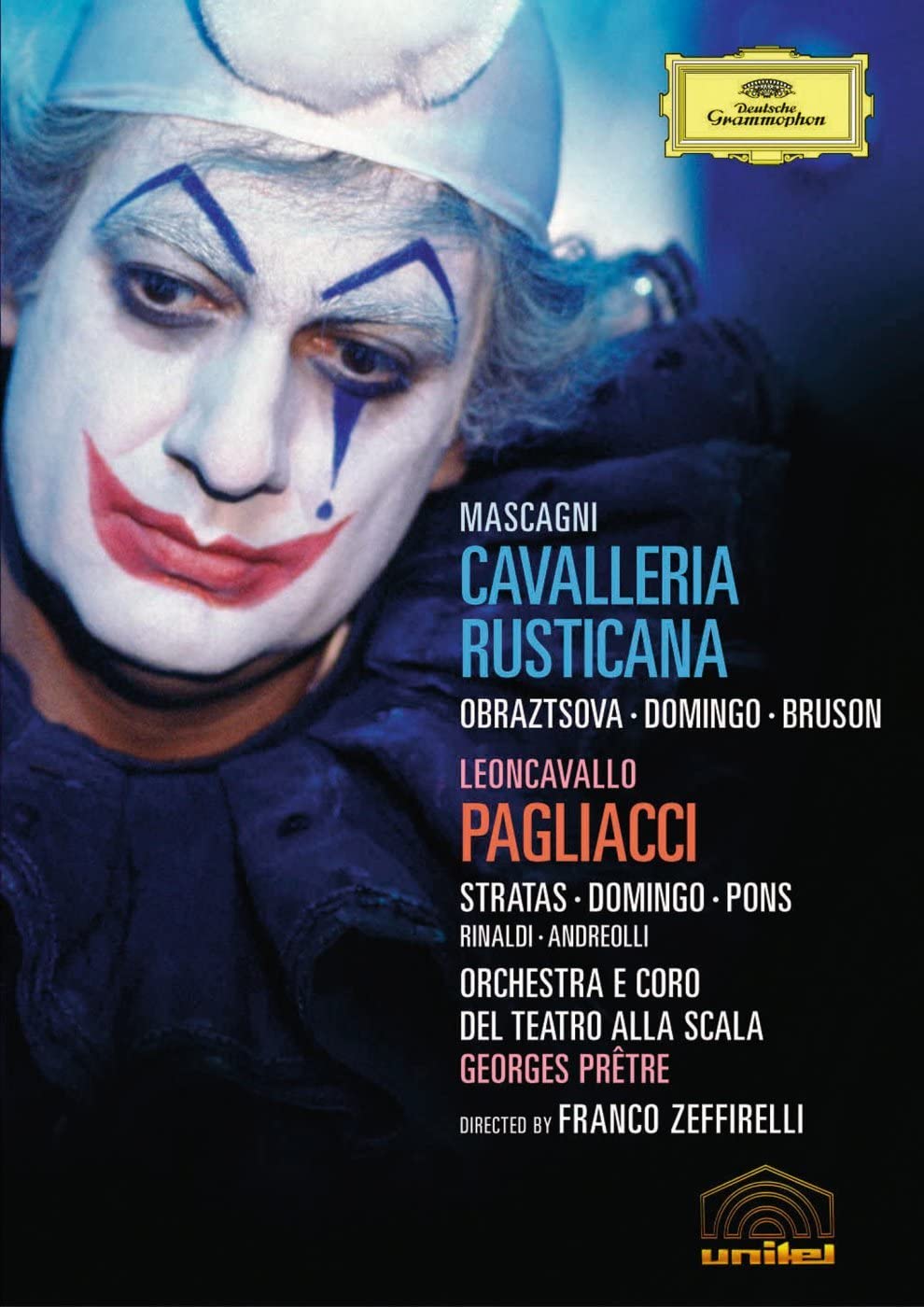 Mascagni: Cavalleria Rusticana + Leoncavallo: Pagliacci [Domingo] (Music Dvd) (DVD)
