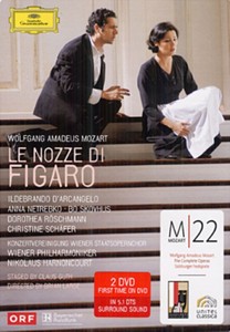 Mozart 22 - Le Nozze Di Figaro - Vienna Philharmonic Orchestra/Nikolaus Harnoncourt/Ann Netrebko(2 Disc) (DVD)