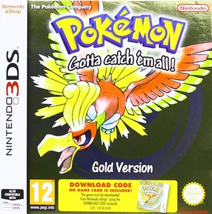 Pokemon Gold Digital (Nintendo 3DS)