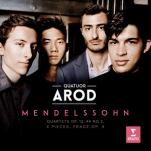 Mendelssohn: Quartets  Op. 13  44 No. 2; 4 Pieces; Frage  Op. 99 (Music CD)