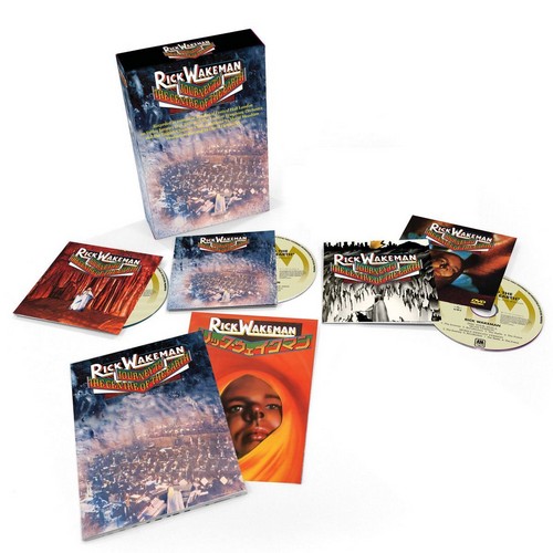 Rick Wakeman - Journey to the Centre of the Earth (Live Recording/+2DVD) (Music CD)