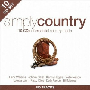 Various Artists - Simply Country (10 Disc Box Set) (Music CD)