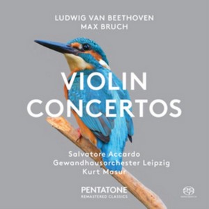 Ludwig van Beethoven  Max Bruch: Violin Concertos (Music CD)