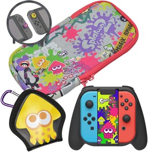 HORI Deluxe Splat Pack Splatoon 2 - Essential Accessories Pack (Nintendo Switch)