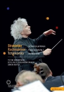 Rattle Conducts Tchaikovsky  Stravinsky And Rachmaninov (DVD)