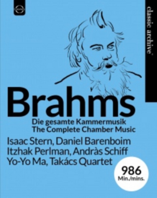 Classic Archive Brahms - The Complete Chamber Music (Blu-ray disc) [2016] (Blu-ray)