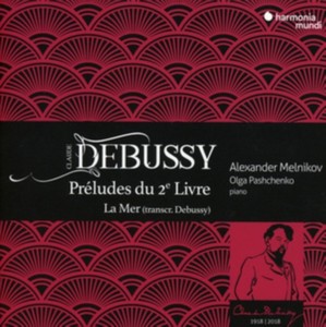 Alexander Melnikov - Claude Debussy: Préludes Du 2e Livre/La Mer (Music CD)