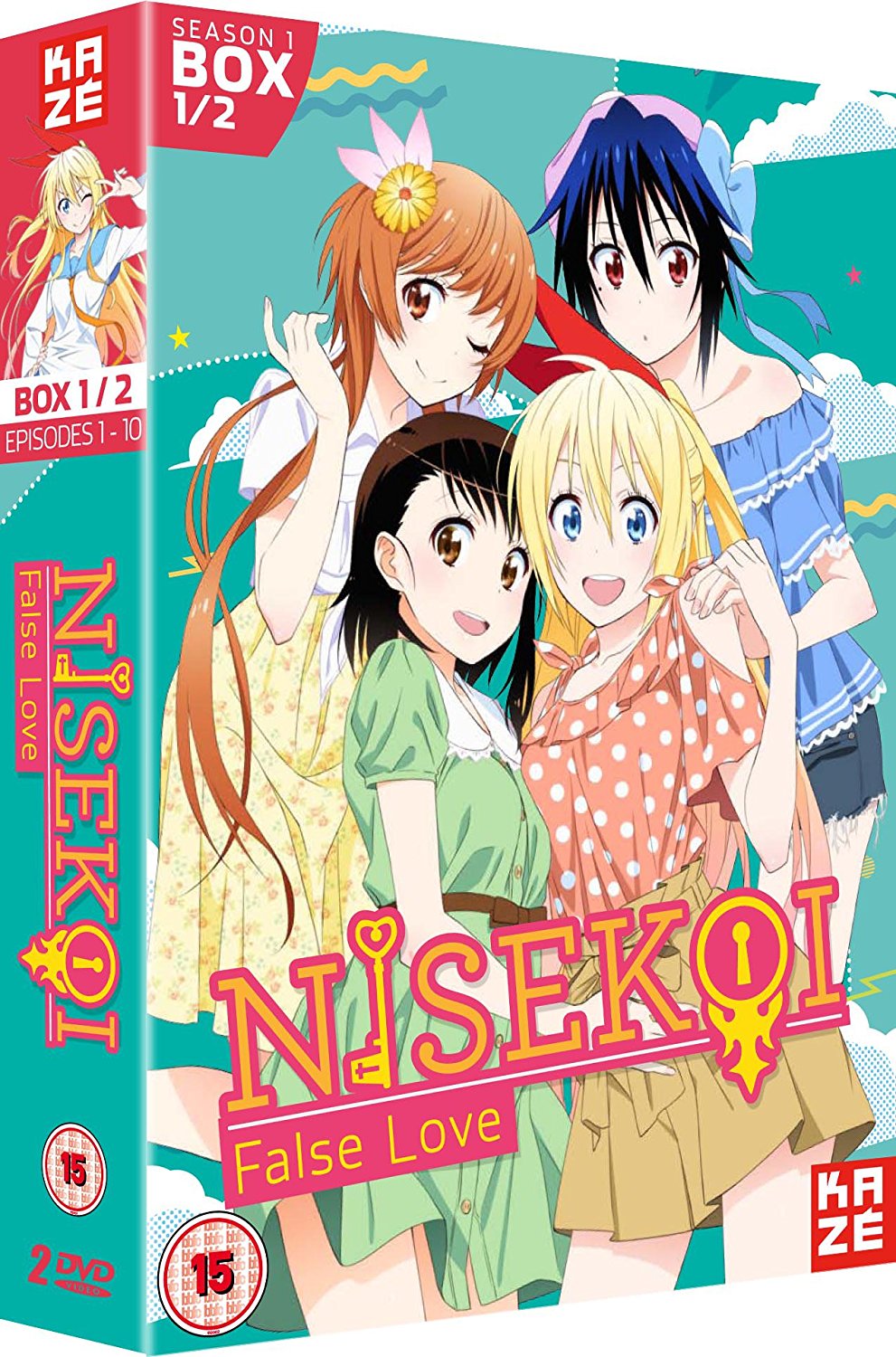 Nisekoi: False Love Season 1 - Part 1 (Episodes 1-10) (DVD)