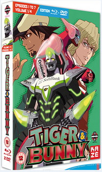 Tiger & Bunny Part 1 - (Episodes 1-7) (Blu-ray & DVD Combo Pack)