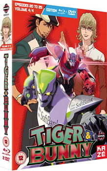 Tiger & Bunny: Part 4 (Episodes 20-25) (Blu-Ray & DVD)