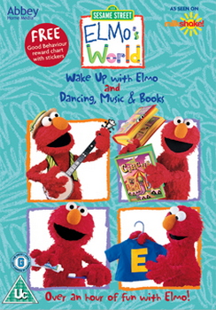 Sesame Street - Elmos World - Wake Up With Elmo / Dancing Music And Books  (DVD)