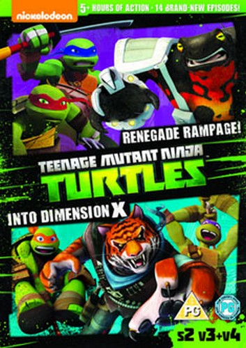 Teenage Mutant Ninja Turtles: Season 2 - Volumes 3 And 4 (DVD)