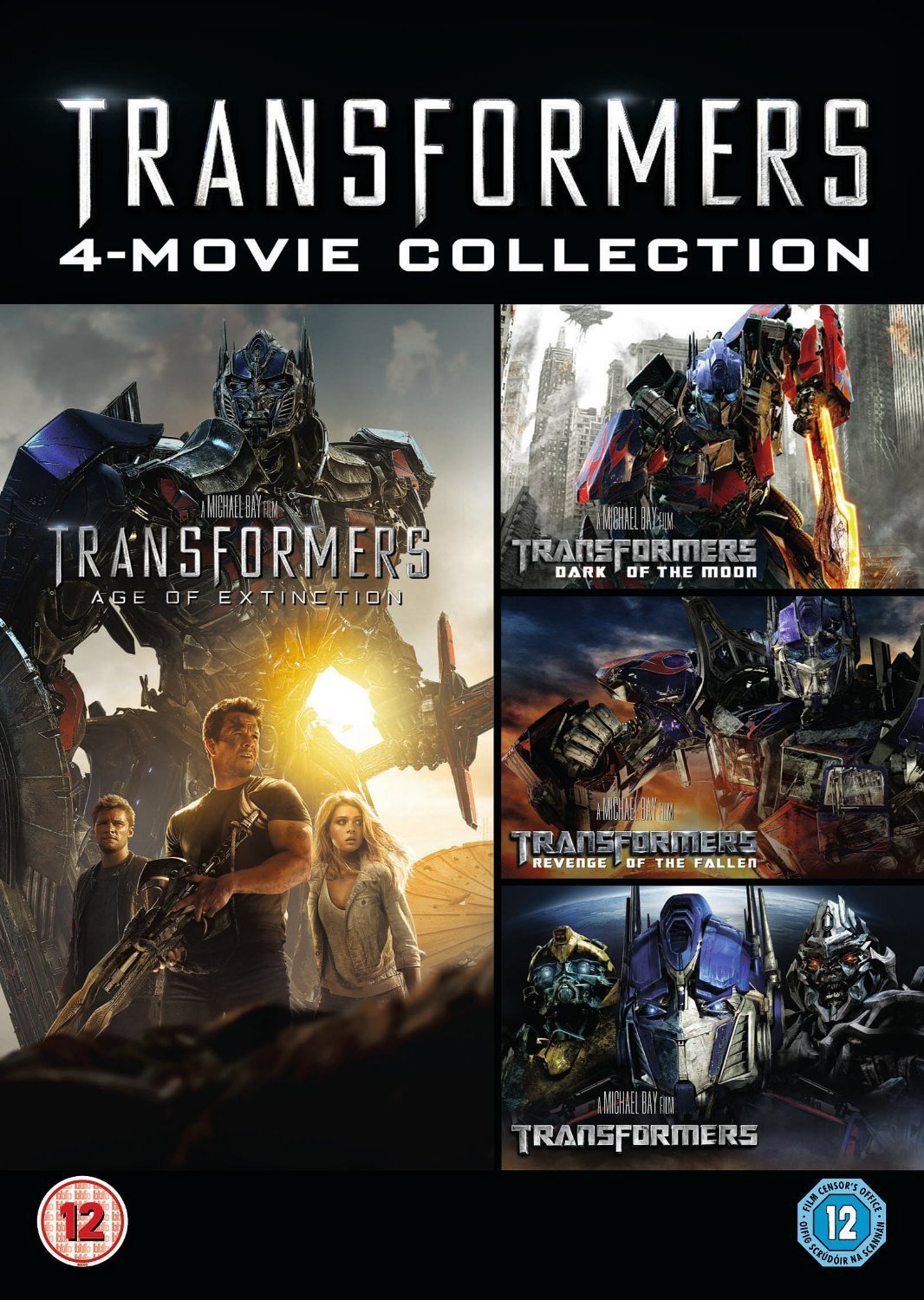 Transformers 1-4 Boxset (DVD)