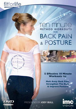 Back Pain & Posture Ten Minute Method Workouts (DVD)