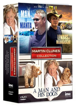 Martin Clunes 3 Dvd Collection - A Man And His Dogs  Man To Manta & Lemurs Of Madagascar (DVD)
