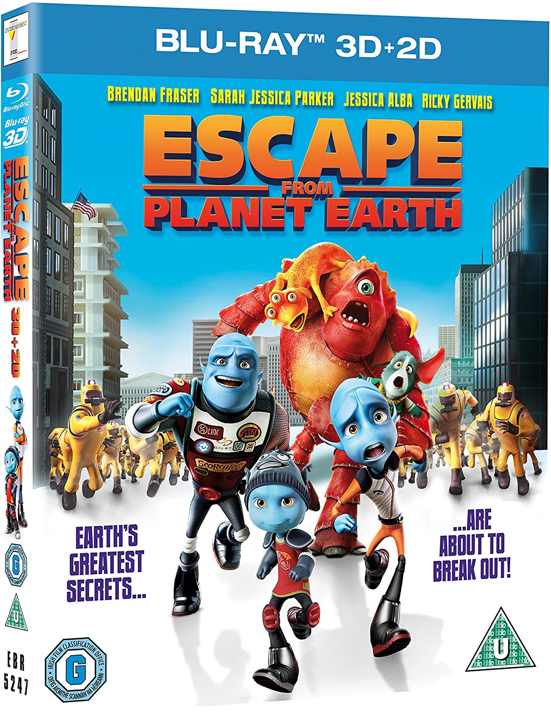 Escape from Planet Earth 2D/3D (Blu-ray)