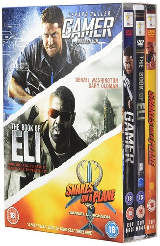 Gamer/ Snakes On A Plane/ Book Of Eli (DVD)