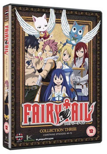 Fairy Tail Collection Three (Episodes 49-72) (DVD)