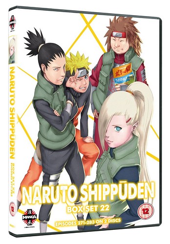 Naruto Shippuden Box Set 22 (Episodes 271-283) (DVD)