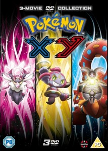 Pokemon Movie 17-19 Collection: XY (Diancie and the Cocoon of Destruction  Hoopa and the Clash of Ages  Volcanion and the Mechanical Marvel) (DVD)