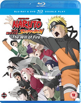 Naruto Shippuden Movie 3: The Will Of Fire Blu-Ray / Dvd Combo Pack - Limited Edition (DVD)