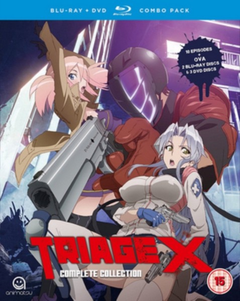 Triage X Complete Season 1 Collection Blu-ray/DVD Combo (Blu-ray)