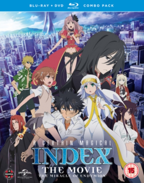 A Certain Magical Index: The Movie The Miracle of Endymion Blu-ray/DVD Combo (Blu-ray)