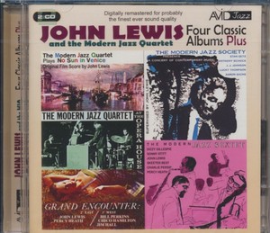 John Lewis & The Modern Jazz Quartet - Four Classic Albums Plus (The Modern Jazz Sextet/No Sun In Venice/Grand Encounter/At The Opera House/A Concert (Music CD)