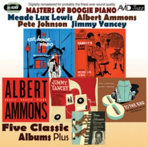 Albert Ammons - Masters of Boogie Piano (Five Classic Albums Plus (Yancey's Last Ride/Cat House Piano/Boogie Woogie Piano/8 To (Music CD)