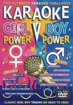 Karaoke Girl Power V Boy Power (DVD)