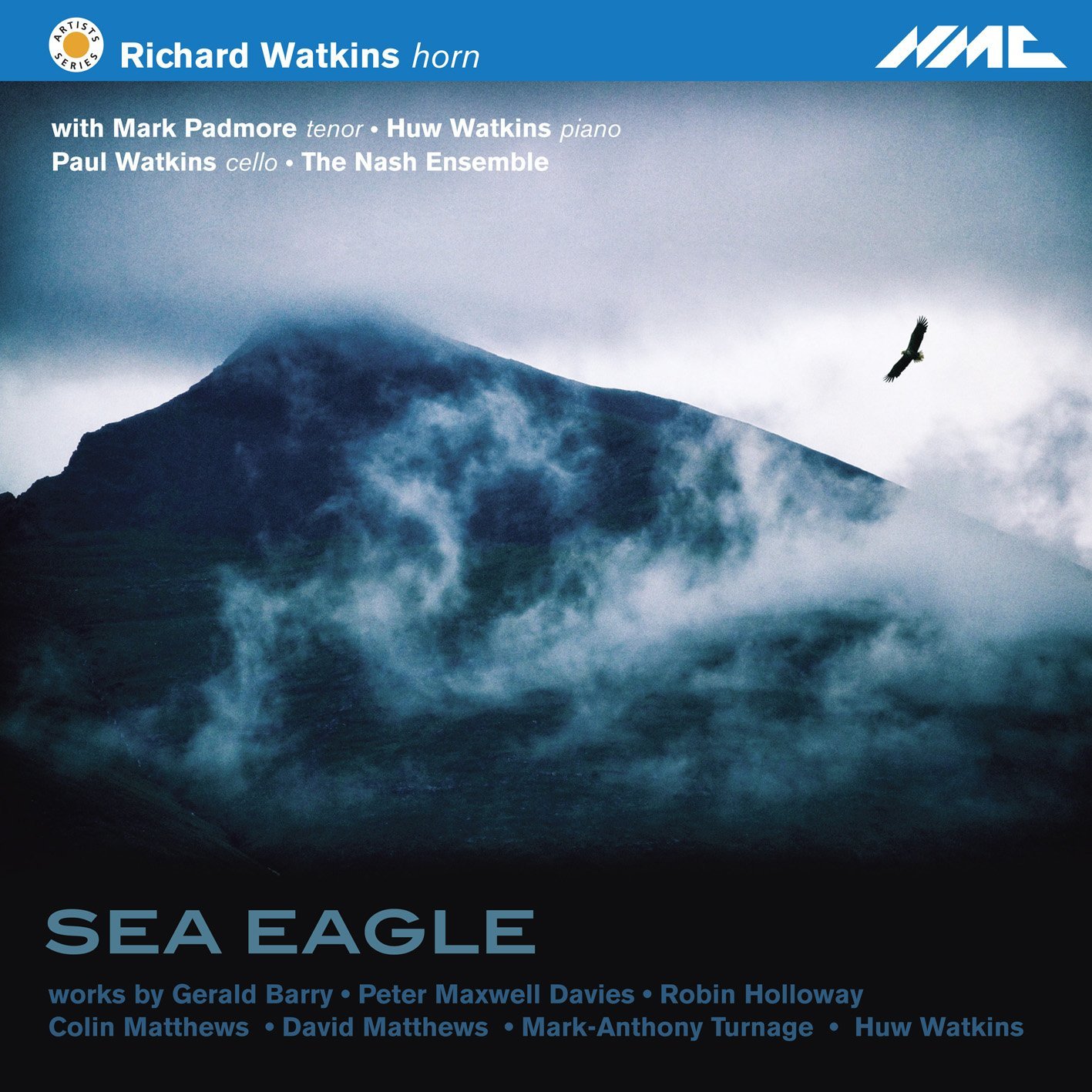 Sea Eagle - Works for Horn by Gerald Barry  Peter Maxwell Davies  Robin Holloway  Colin Matthews  Da (Music CD)