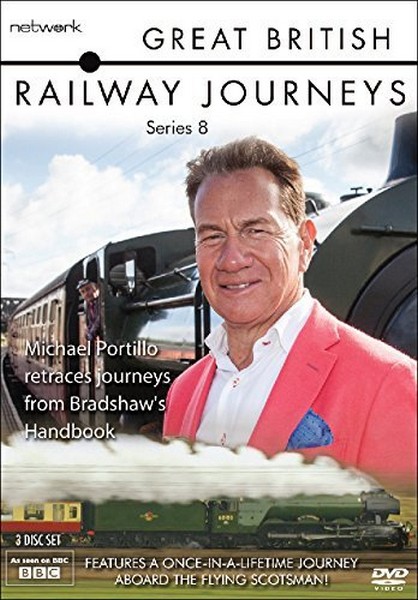 Great British Railways Journeys - The Complete Series 8 (DVD)