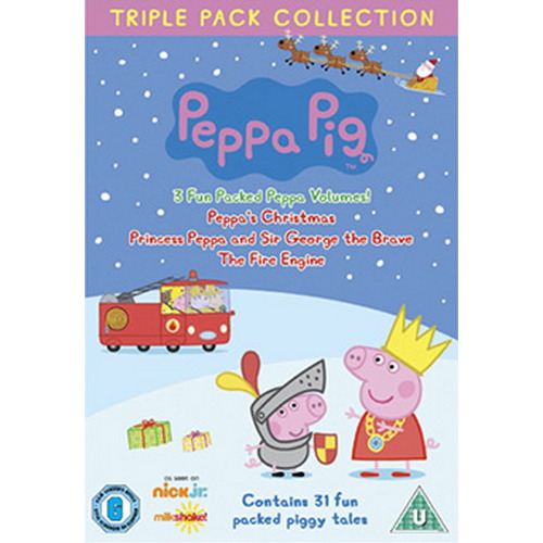 Peppa Pig - Triple Pack - Princess Peppa / Fire Engine / Peppa'S Christmas (DVD)