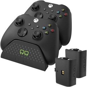 Venom Twin Charging Dock with 2 x Rechargeable Battery Packs - Black (Xbox Series X/S)