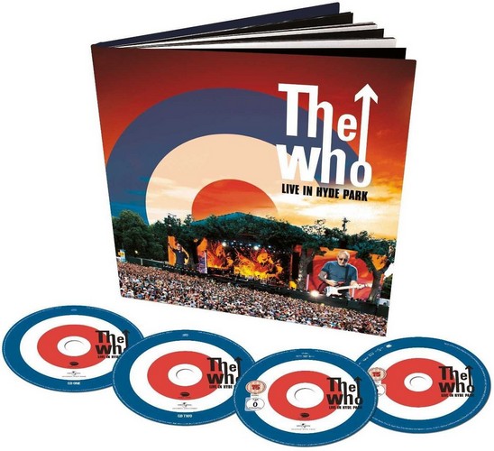The Who: Live in Hyde Park [Deluxe Book+DVD+Blu-ray+2CD ]