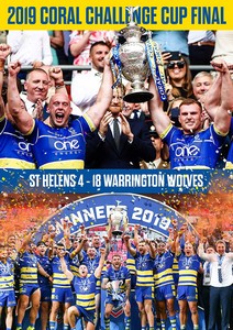 2019 Coral Challenge Cup Final – St Helens v Warrington Wolves (DVD)
