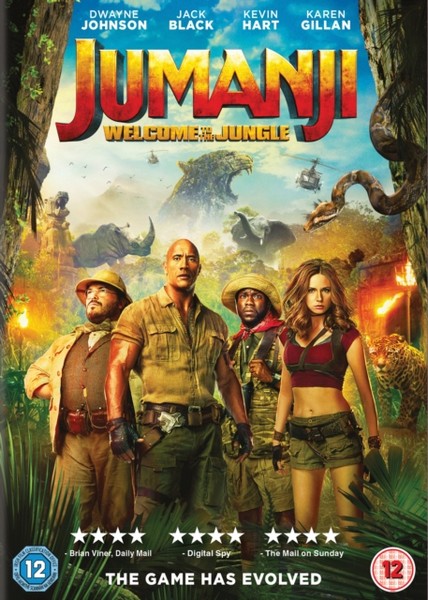 Jumanji: Welcome To The Jungle [DVD] [2017]