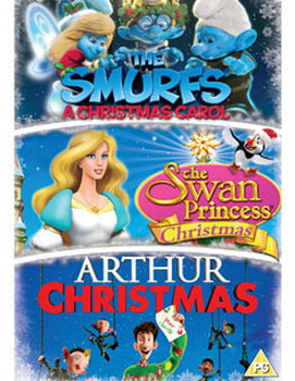 Arthur Christmas/ The Smurfs: A Christmas Carol/ The Swan Princess Christmas (DVD)