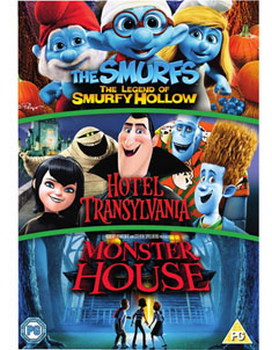 Hotel Transylvania/ Monster House/ The Smurfs: The Legend Of Smurfy Hollow (DVD)