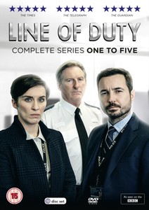 Line of Duty Series 1-5 Boxed Set (DVD)