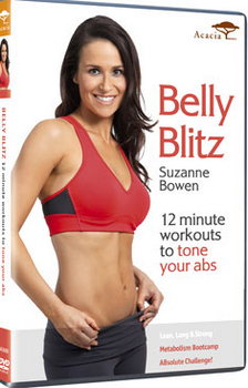 Belly Blitz: 12 Minute Workouts To Tone Your Abs With Suzanne Bowen (DVD)