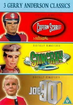 3 Jerry Anderson Classics - Supermarionation - Joe 90 / Captain Scarlet / Stingray (Three Discs) (DVD)