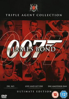 James Bond Ultimate Red Triple Pack - Dr. No / Live And Let Die / Die Another Day  (Three Discs) (Box Set) (DVD)