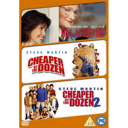 Cheaper By The Dozen / Cheaper By The Dozen 2 / Mrs Doubtfire (DVD)