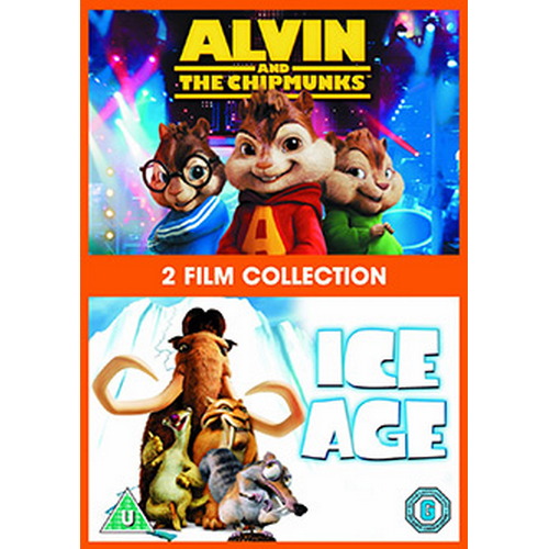 Alvin And The Chipmunks & Ice Age 1 (DVD)