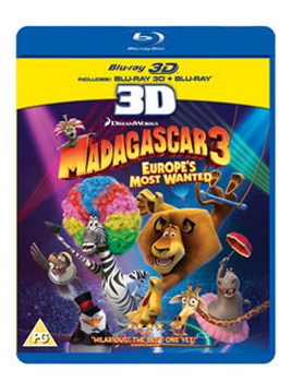 Madagascar 3 - Europe's Most Wanted (3D Blu-ray)
