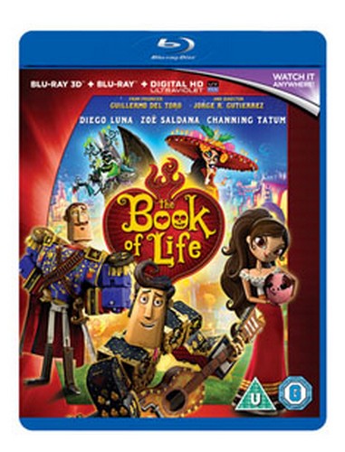 The Book of Life [Blu-ray 3D + Blu-ray + UV Copy]