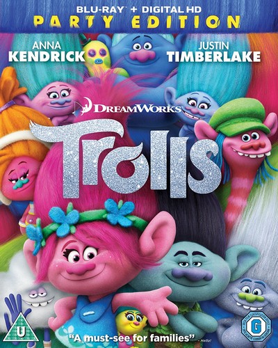 Trolls [Blu-ray] [2016] (Blu-ray)