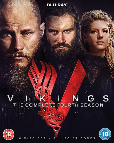 Vikings Complete Season 4  [2017] (Blu-ray)