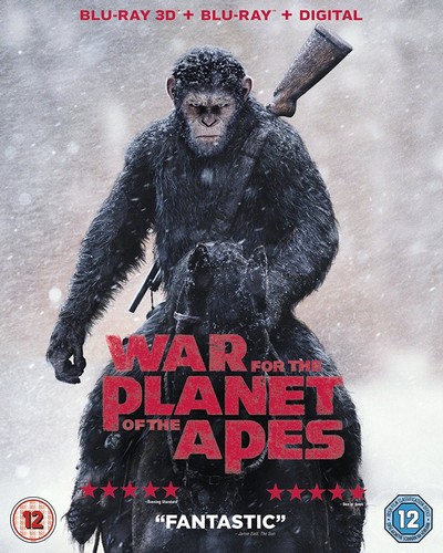 War for the Planet of the Apes [Blu-ray 4k +3D + UV] [2017]